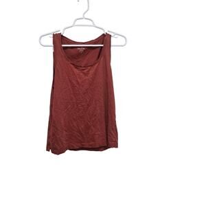 J.Crew Slub Cotton Tank Top Women’s Small Rust